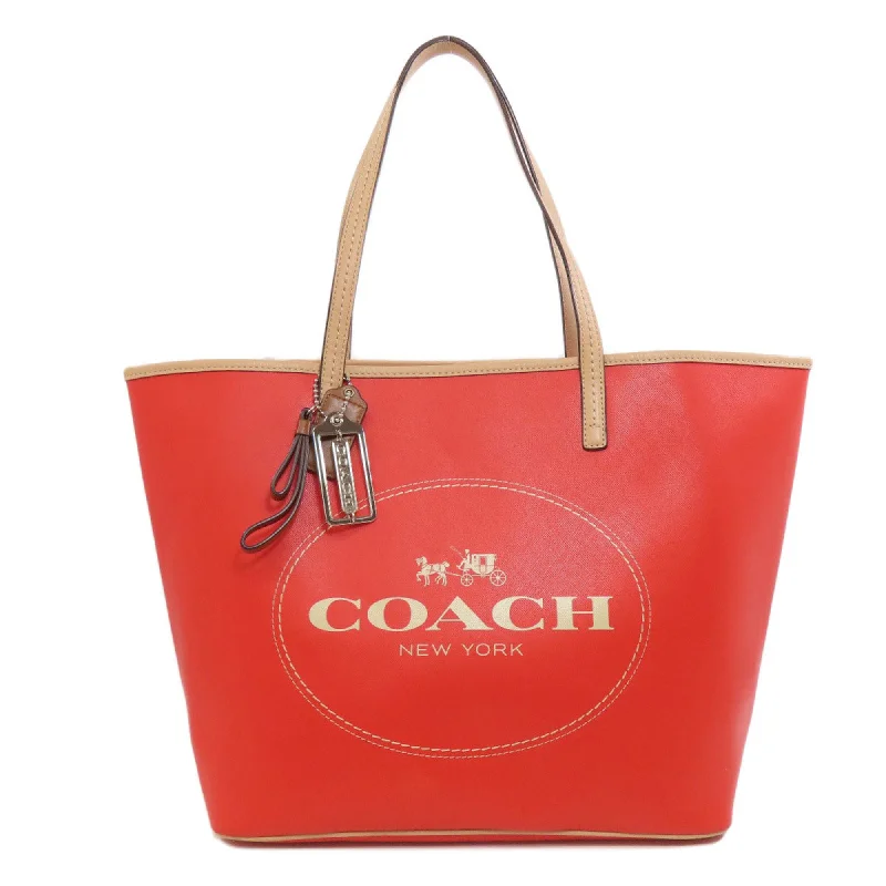 Handle bags with rugged canvas for outdoors -Coach  Pvc Tote Bag (Pre-Owned)