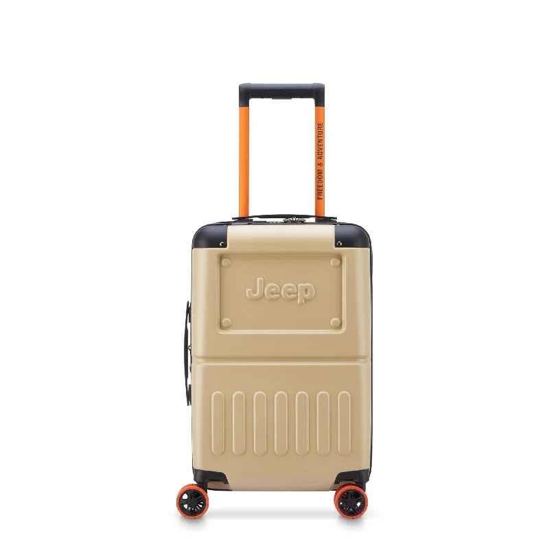 Weather-resistant backpack for extreme outdoor conditions -Delsey Jeep JH002B 20" Spinner Carry-On