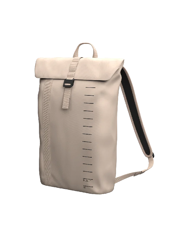 Compact backpack with side water bottle holders -Essential Backpack 12L Fogbow Beige