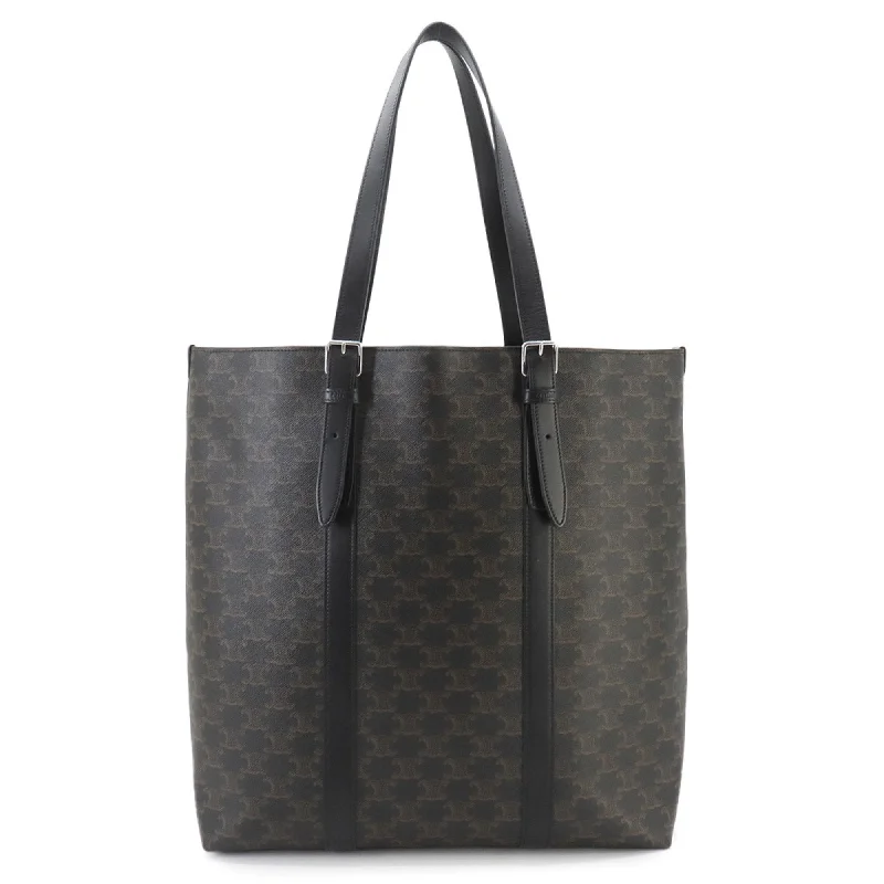 Handle bags with sleek hardware for sophistication -Celine   Pvc Leather Tote Bag (Pre-Owned)