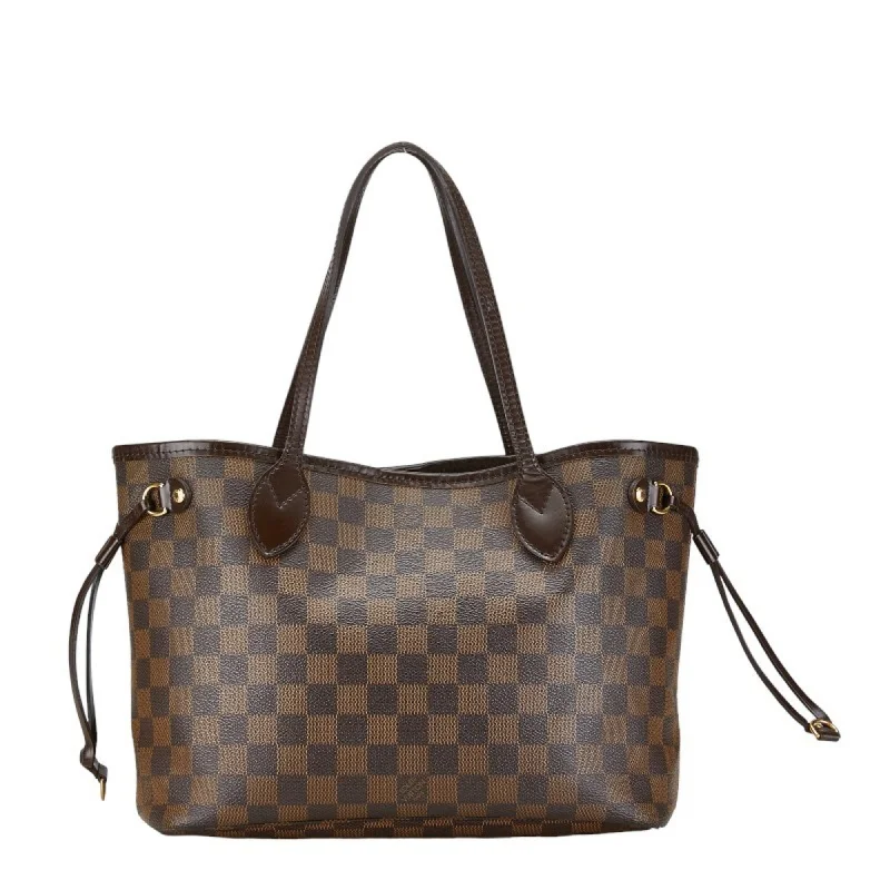 Handle bags with polka dots for fun -Louis Vuitton  Damier Canvas Pvc Leather Handbag Pochette Pouch Tote Bag (Pre-Owned)