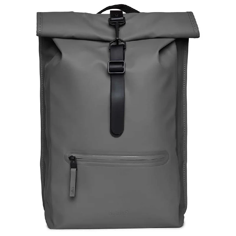 Expandable travel backpack for extra souvenir space -Rolltop Rucksack