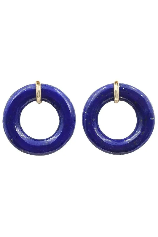 Drop Earrings for Everyday Glamour -Blueberry Glazed Munchkin Earrings