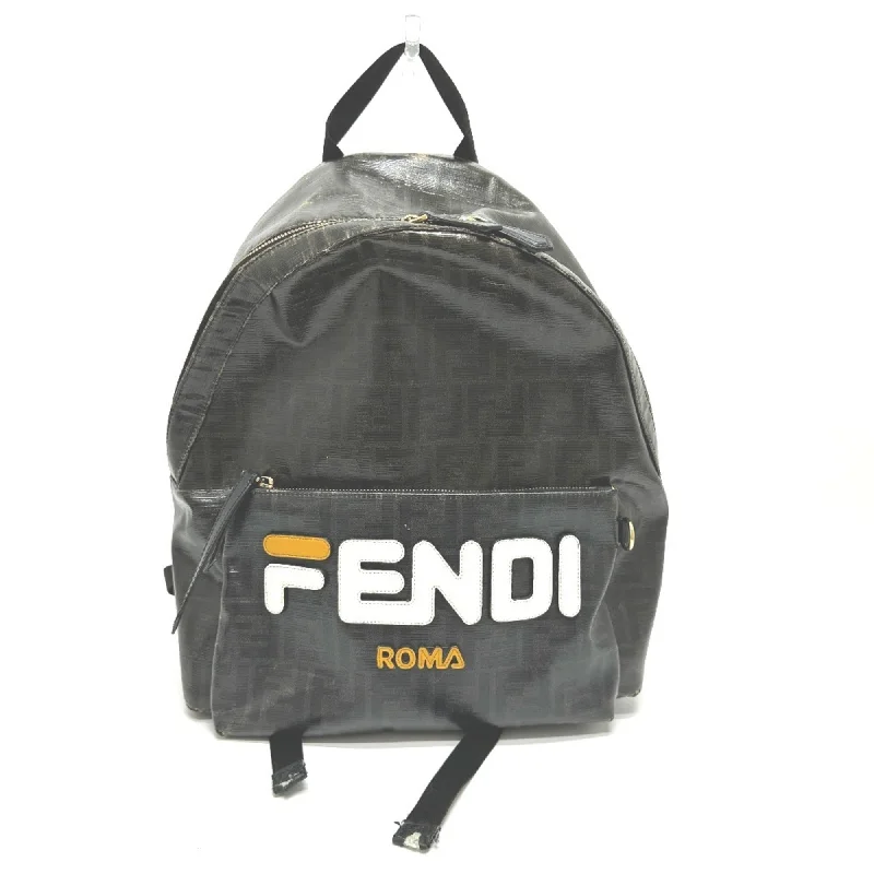 Small handle bags perfect for quick trips -Fendi  Pvc Leather Backpack (Pre-Owned)