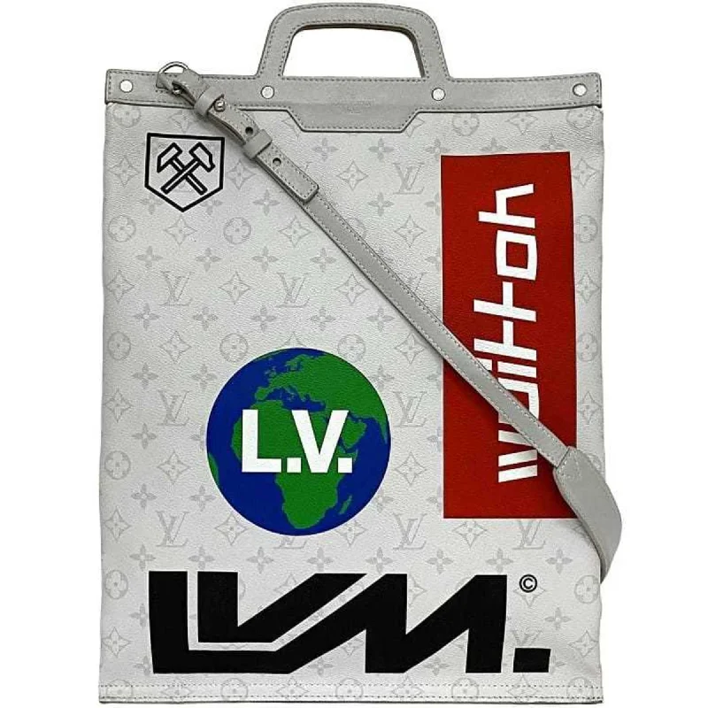 Handle bags with abstract art for uniqueness -Louis Vuitton Monogram   Monogram Shoulder Bag Tote Bag (Pre-Owned)