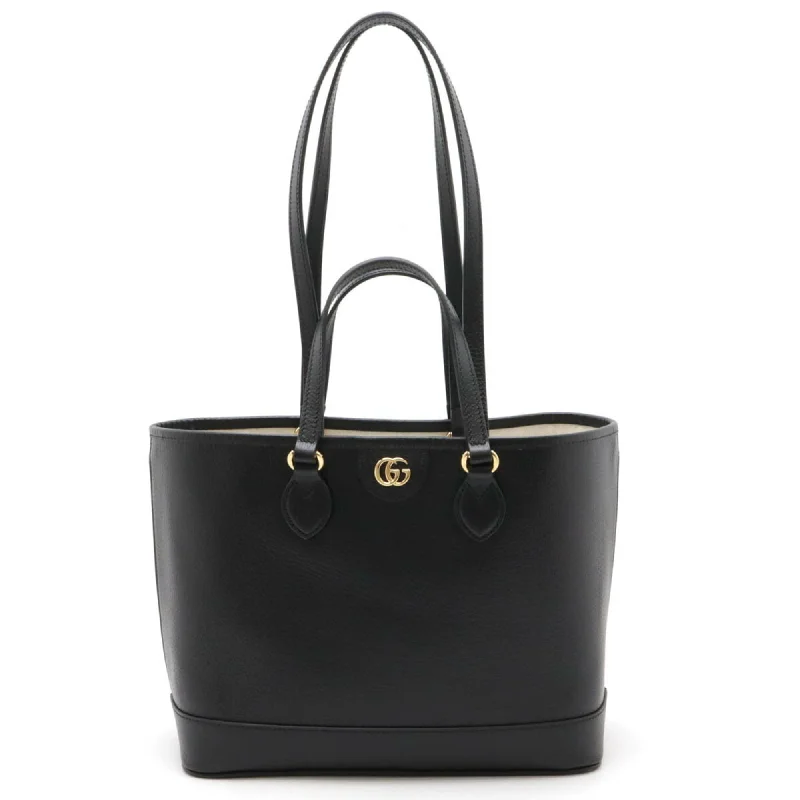 Handle bags with eco-friendly bamboo handles -Gucci  Leather Shoulder Bag Tote Bag (Pre-Owned)