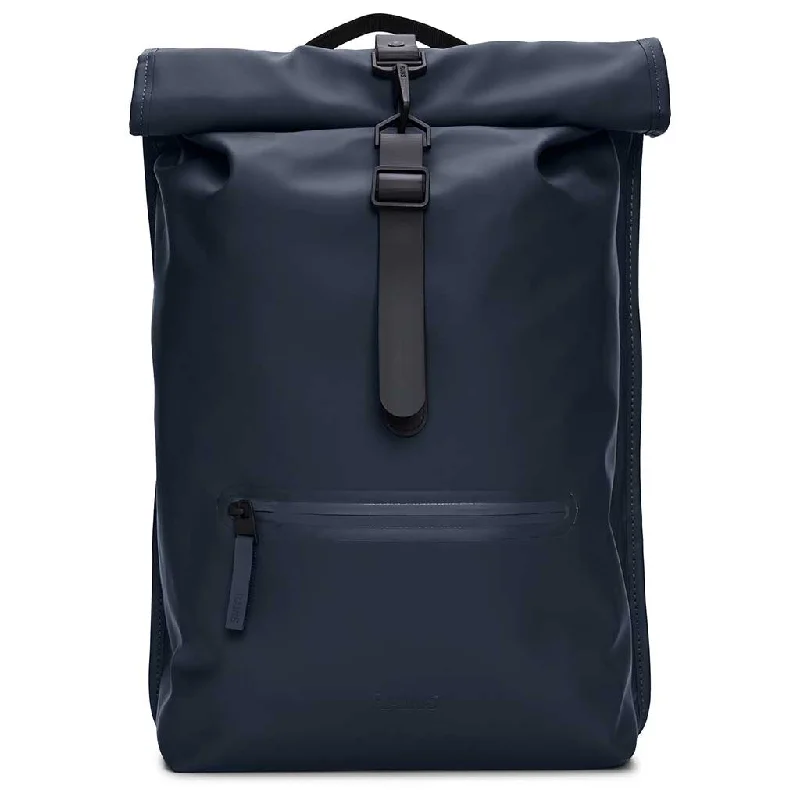 Professional nylon backpack for sleek office style -Rolltop Rucksack