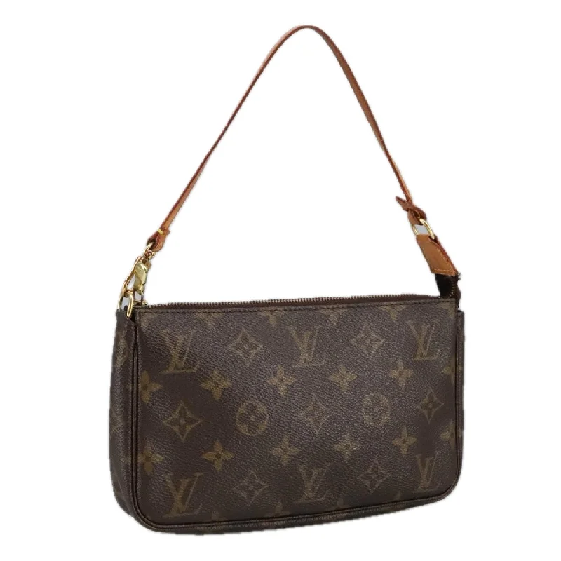 Handle bags with tropical prints for summer -Louis Vuitton Pochette Accessoire  Canvas Clutch Bag (Pre-Owned)