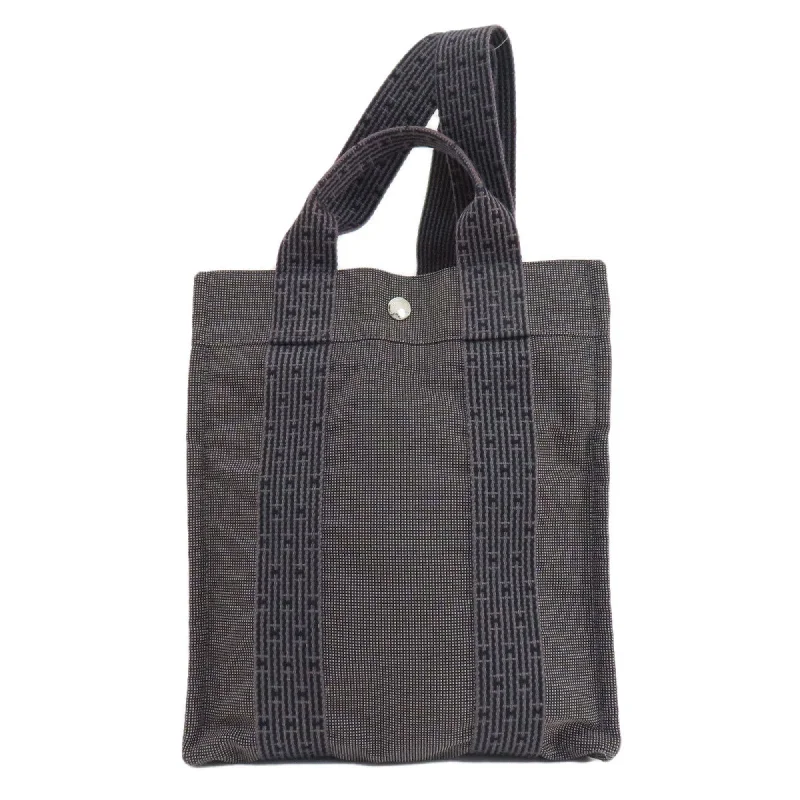 Insulated handle bags for keeping food fresh -Hermes  Canvas Tote Bag (Pre-Owned)