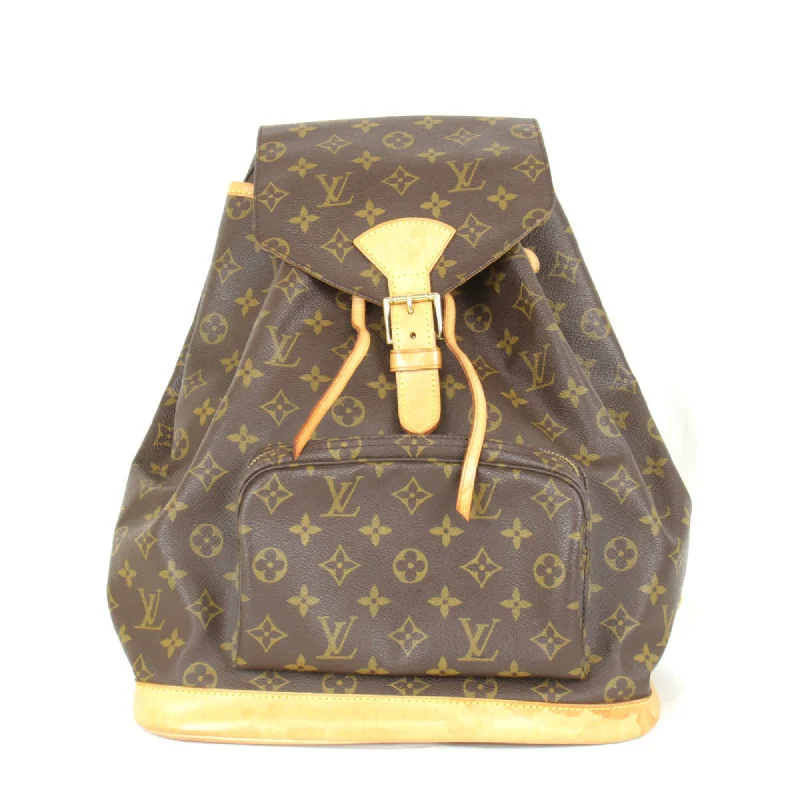 Handle bags with animal prints for flair -Louis Vuitton  Monogram Backpack (Pre-Owned)