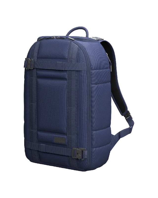 Brightly colored backpack for easy group spotting -Ramverk 1st Generation Backpack 21L Blue Hour