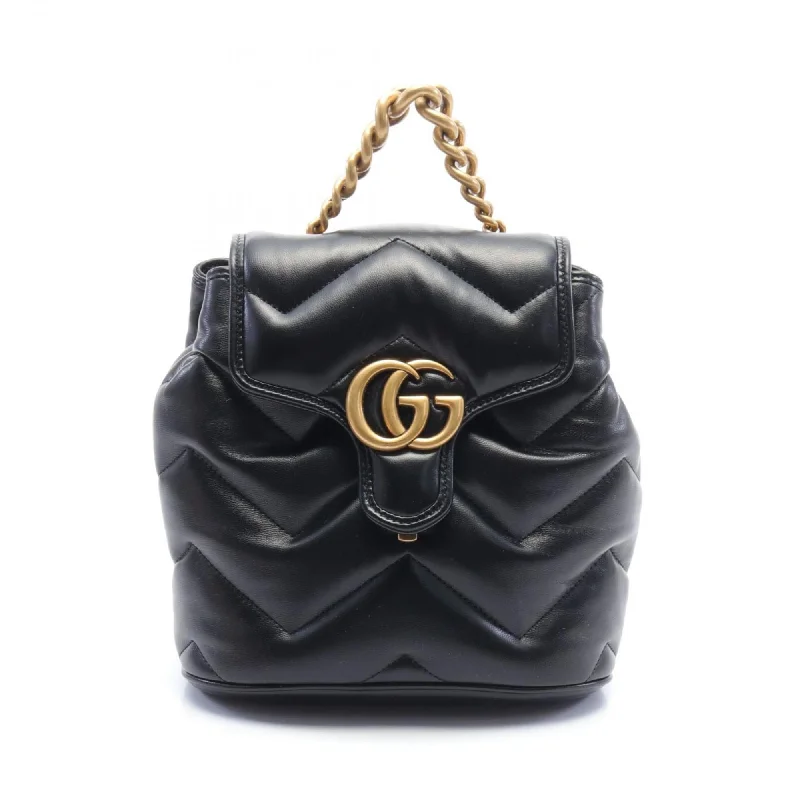 Handle bags with waterproof lining for protection -Gucci  Leather Backpack