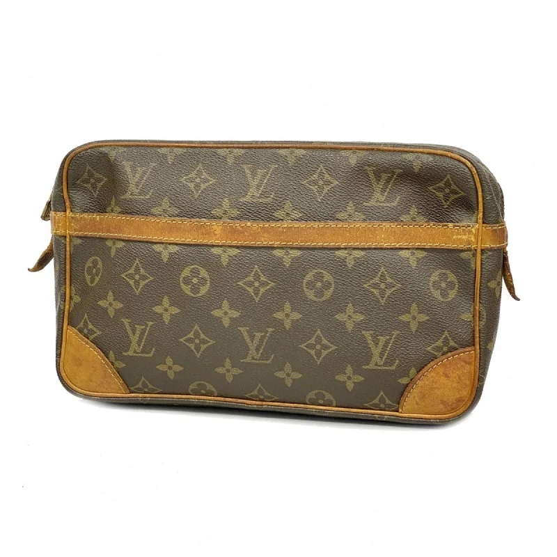 Handle bags with sleek leather for work -Louis Vuitton  Clutch Bag (Pre-Owned)