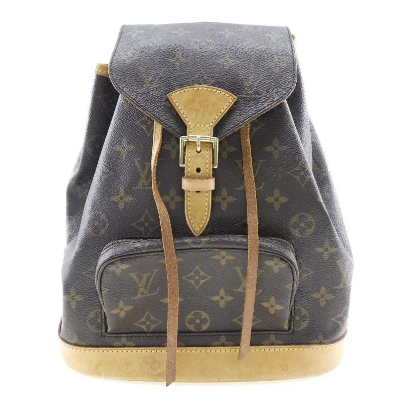 Handle bags with soft velvet for luxury -Louis Vuitton  Monogram Monogram Backpack (Pre-Owned)