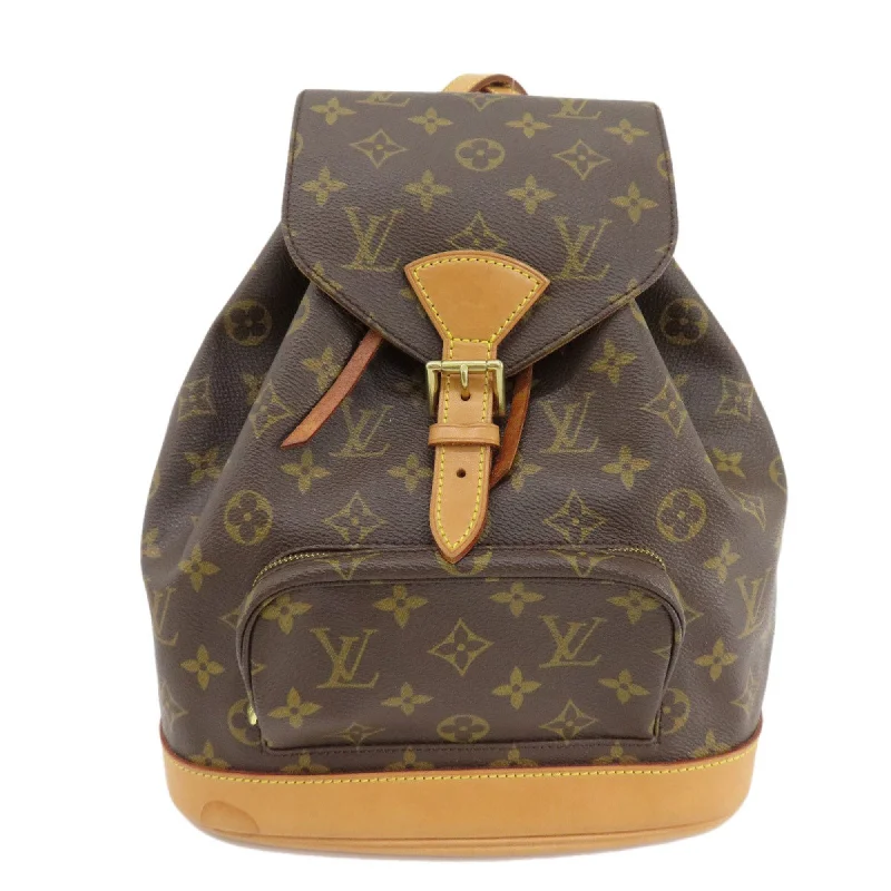 Handle bags with playful patterns for fun -Louis Vuitton  Monogram Backpack (Pre-Owned)