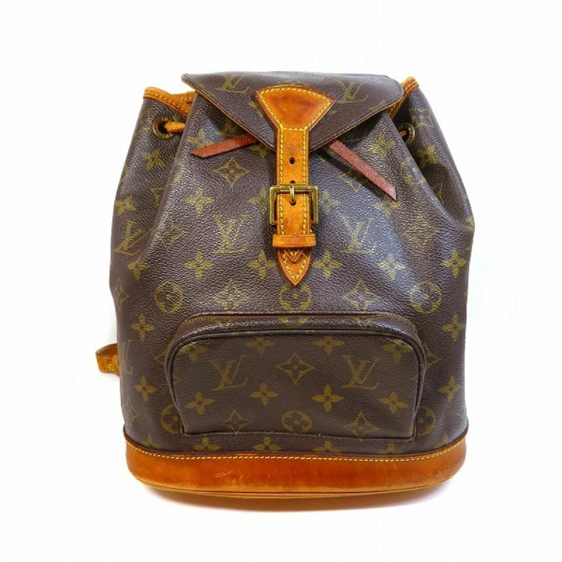 Handle bags with contrast stitching for detail -Louis Vuitton   Backpack (Pre-Owned)