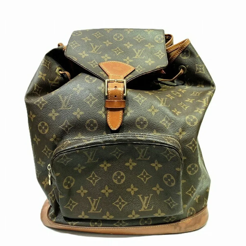 Handle bags with expandable sides for flexibility -Louis Vuitton  Monogram Backpack (Pre-Owned)