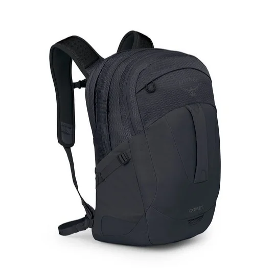 Fashionable leather backpack for weekend getaway chic -Osprey Comet Backpack