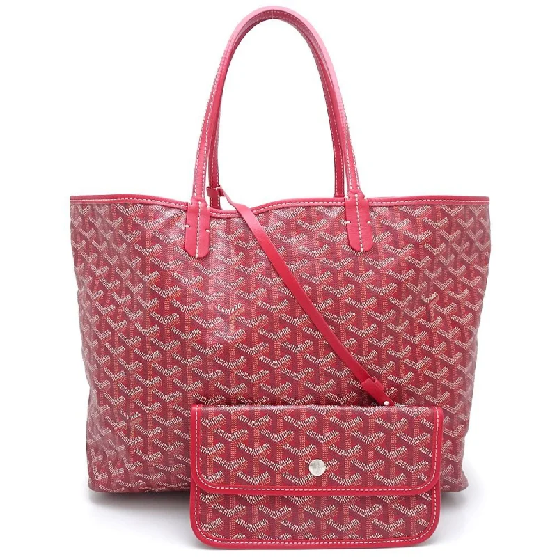 Handle bags with bright accents for pop -Goyard  Pvc Leather Tote Bag (Pre-Owned)