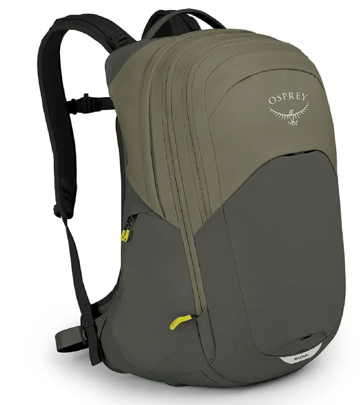 Modern backpack with RFID-blocking card protection -Osprey Radial Bike Commute Backpack