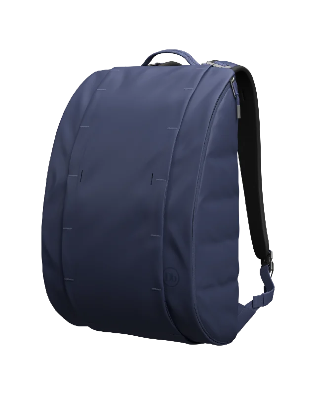 Minimalist black backpack for sleek professional use -Hugger 1st Generation Base Backpack 15L Blue Hour