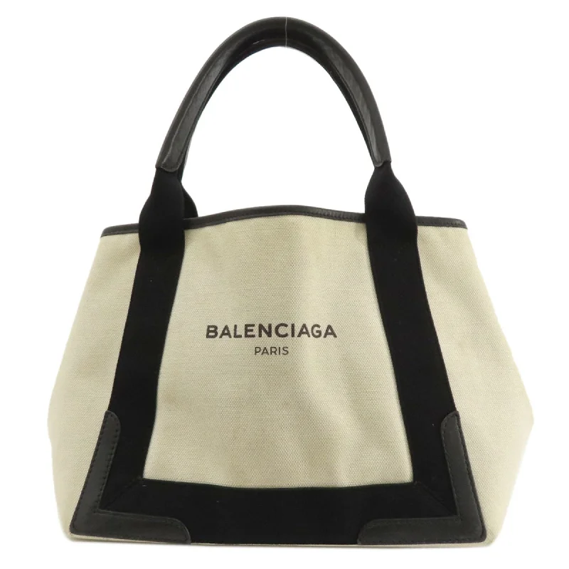 Handle bags with soft leather for luxury -Balenciaga   Canvas Tote Bag (Pre-Owned)