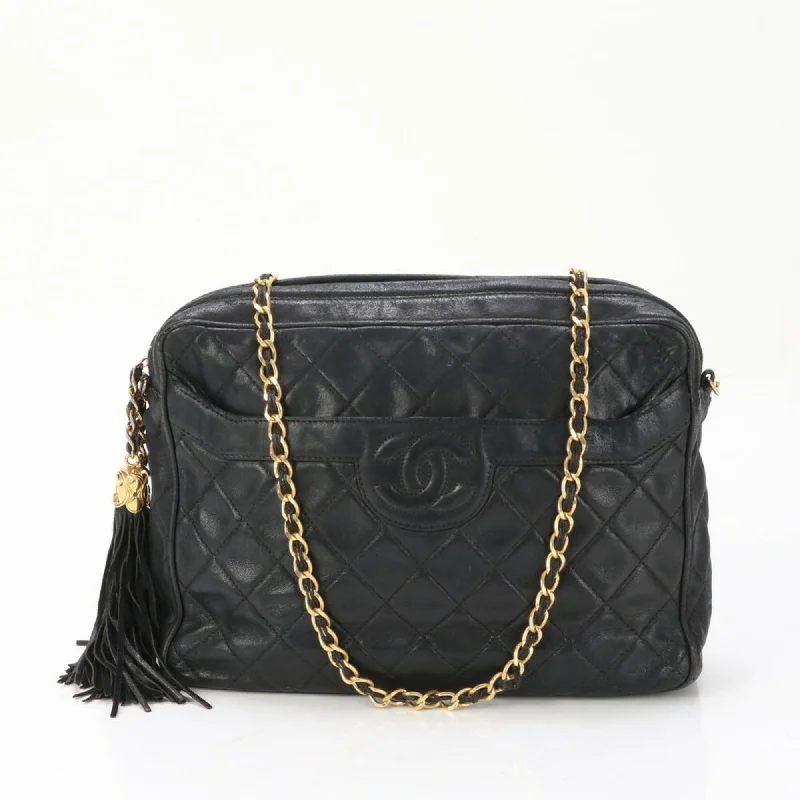 Canvas handle bags perfect for casual outings -Chanel  Leather Handbag Shoulder Bag Tote Bag (Pre-Owned)