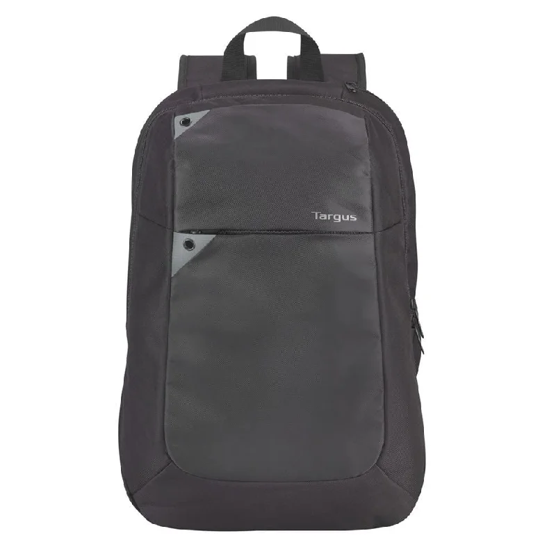 Expandable travel backpack for extra souvenir space -15.6" Intellect Laptop Backpack (Black)