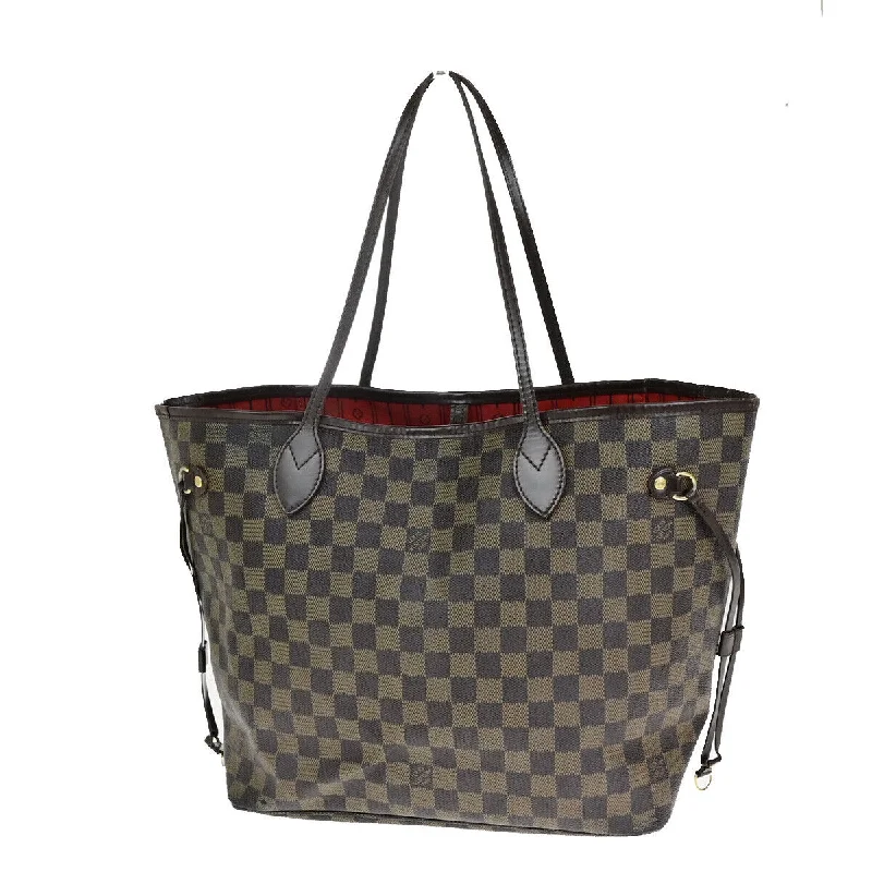 Handle bags with seasonal prints for holidays -Louis Vuitton Neverfull Mm  Canvas Tote Bag (Pre-Owned)