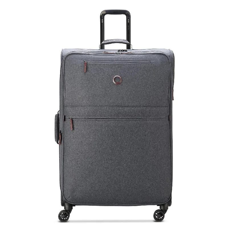 Sleek business backpack with hidden laptop pocket -Delsey Maubert 2.0 28" Expandable Spinner Upright