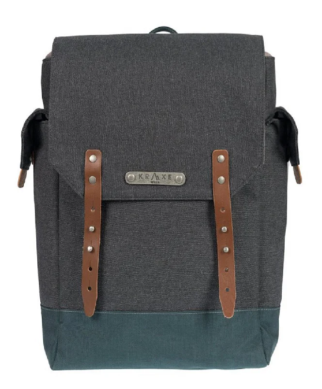 Fashionable leather backpack for weekend getaway chic -Tirol