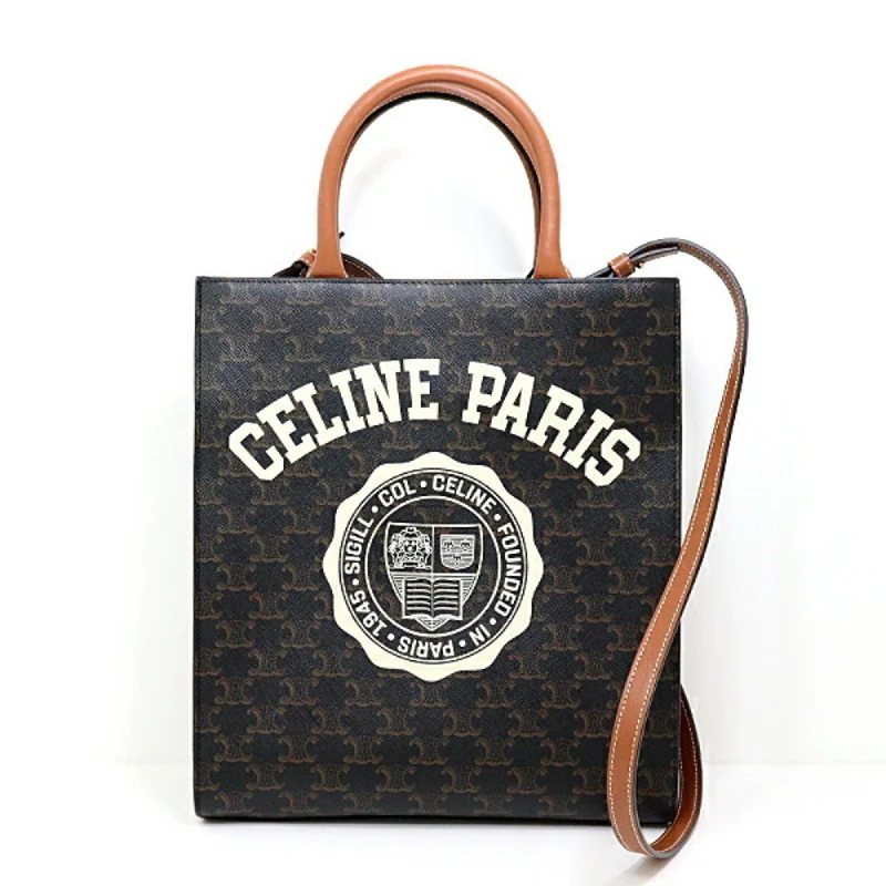 Handle bags with soft linings for protection -Celine   Pvc Leather Shoulder Bag Tote Bag (Pre-Owned)