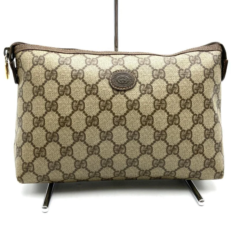 Handle bags with camouflage patterns for edge -Gucci  Gg Supreme Clutch Bag Pouch (Pre-Owned)