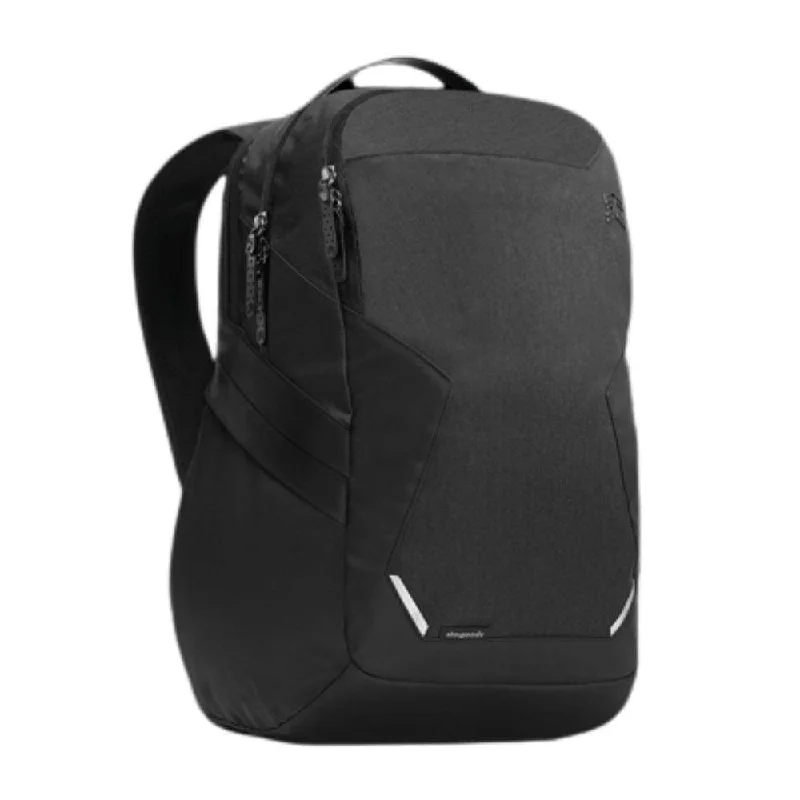 Reflective backpack for safe nighttime jogging -(Promo) STM Myth Laptop Backpack 28L - Black