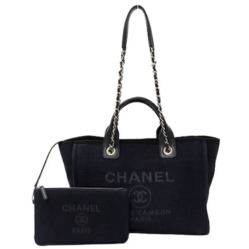 Handle bags with padded handles for comfort -Chanel  Canvas Handbag Shoulder Bag Tote Bag (Pre-Owned)