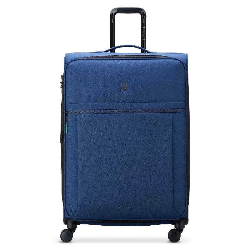 Stylish minimalist backpack for modern nomad life -Delsey BE 27" Expandable Spinner Upright