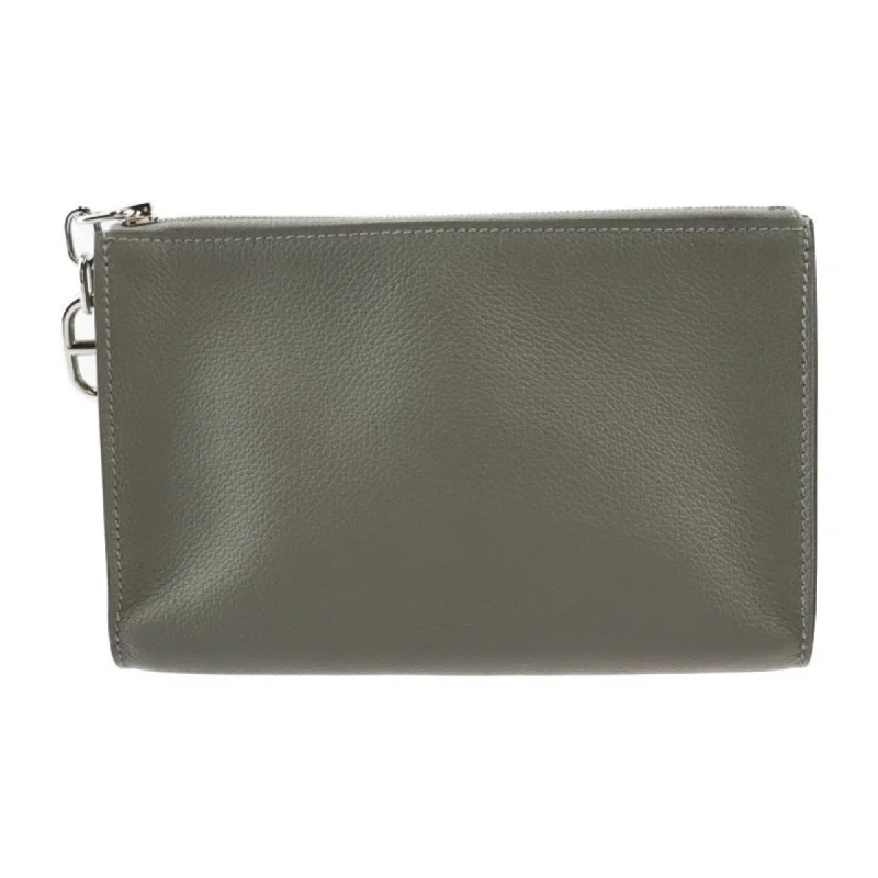 Handle bags with sleek black for elegance -Hermes  Clutch Bag Pouch (Pre-Owned)