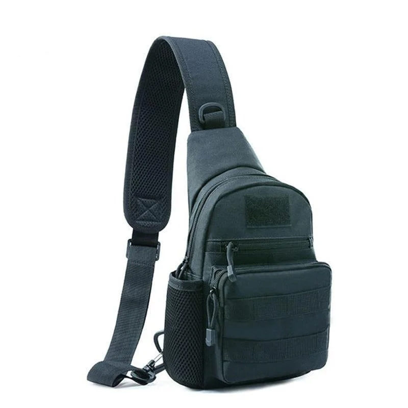 Roll-top backpack for versatile waterproof protection -5L 900D Military Tactical MOLLE Sling Bag