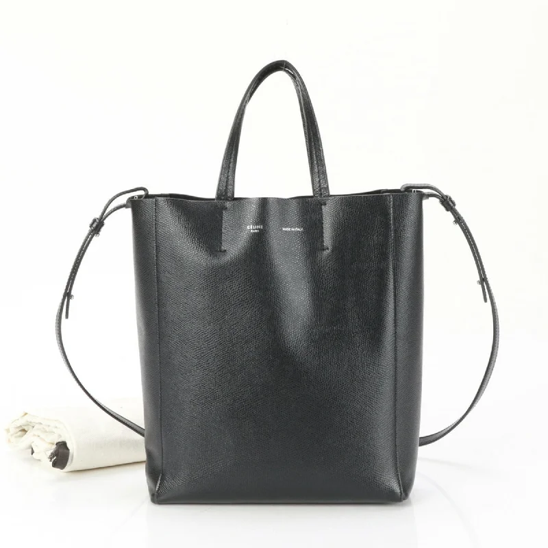 Foldable handle bags for easy storage convenience -Celine  Leather Handbag Shoulder Bag Tote Bag (Pre-Owned)