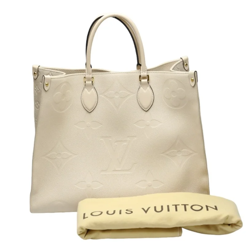 Handle bags with inner compartments for essentials -Louis Vuitton Monogram Empreinte  Monogram Empreinte Tote Bag (Pre-Owned)