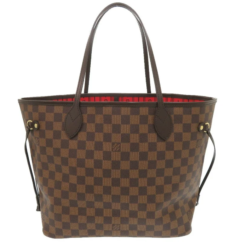 Handle bags with bold logos for branding -Louis Vuitton  Damier Canvas Tote Bag (Pre-Owned)