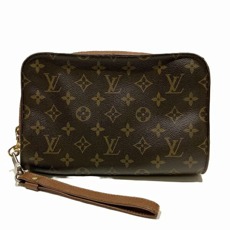 Handle bags with abstract art for uniqueness -Louis Vuitton  Monogram Monogram Clutch Bag (Pre-Owned)