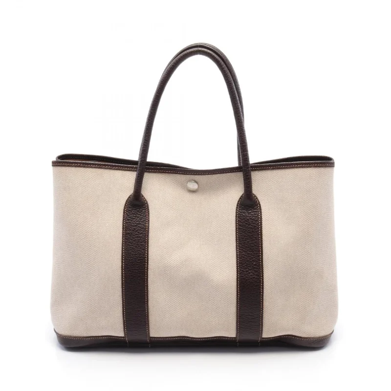 Handle bags with thick handles for support -Hermes   Toile H Tote Bag (Pre-Owned)