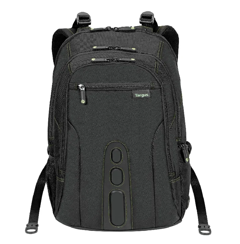 Brightly colored backpack for easy group spotting -15.6" Spruce™ EcoSmart® Checkpoint-Friendly Backpack (Black)