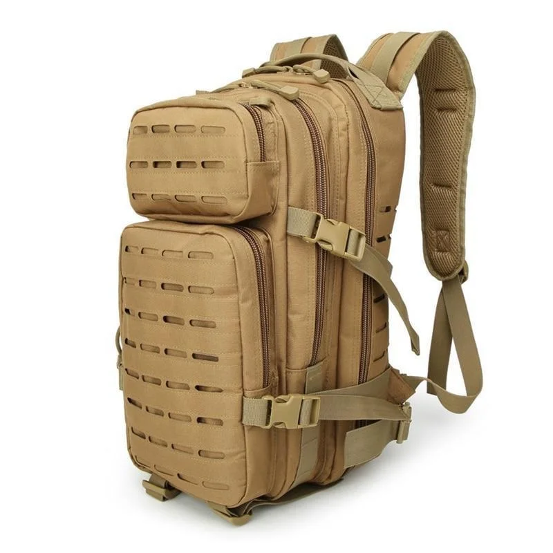 Stylish urban backpack for city lifestyle needs -30L Military Tactical Laser Cut Molle Army Backpack