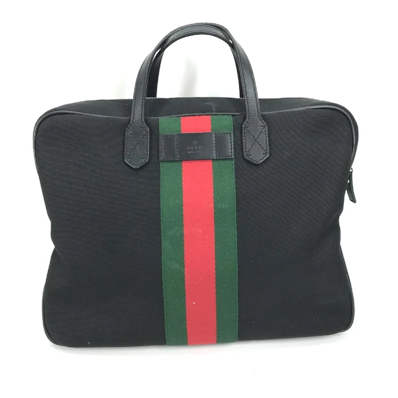 Handle bags with durable hemp for sustainability -Gucci  Leather Tote Bag (Pre-Owned)