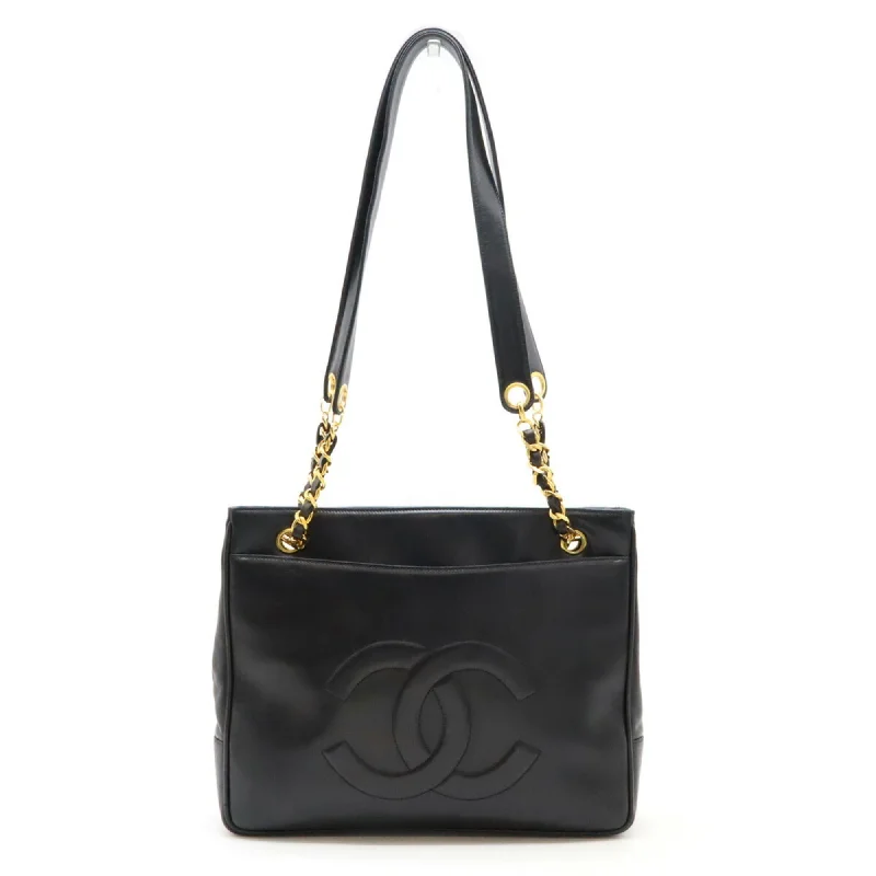 Handle bags with sleek silhouettes for fashion -Chanel  Leather Shoulder Bag Tote Bag (Pre-Owned)