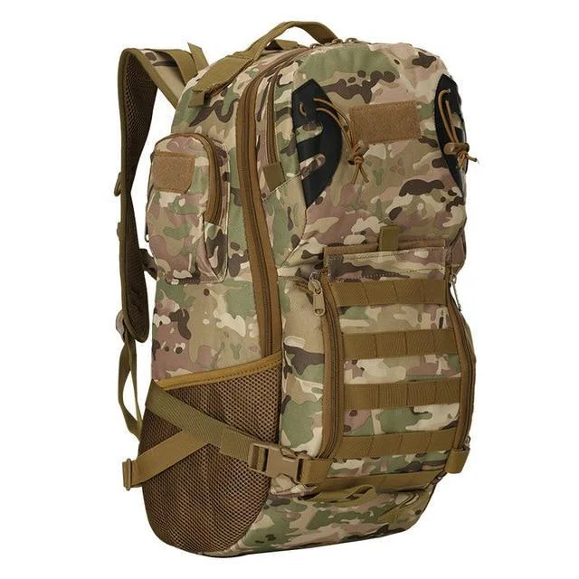 Foldable hiking backpack for ultralight trail use -35L Modern Military MOLLE Tactical Army Backpack