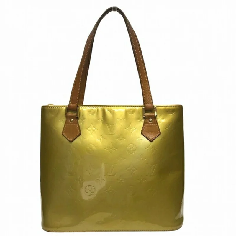 Vegan leather handle bags for eco-friendly chic -Louis Vuitton  Vernis Tote Bag (Pre-Owned)