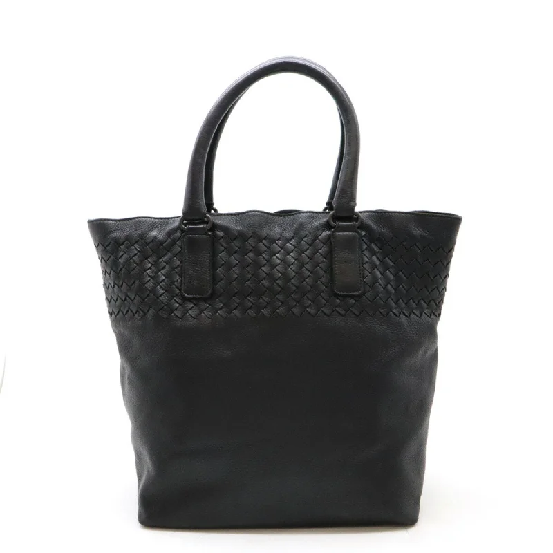 Handle bags with rugged canvas for outdoors -Bottega Veneta  Leather Handbag Tote Bag (Pre-Owned)